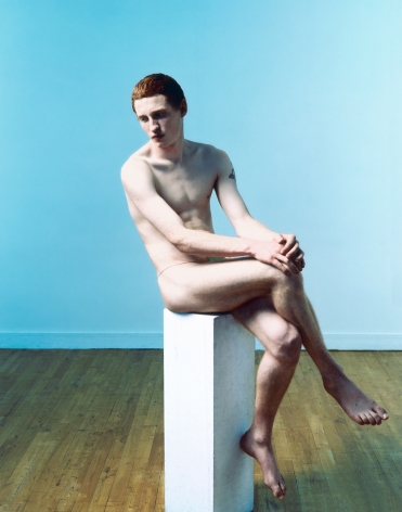 Sophie Delaporte, Early Fashion Work, Nude male sitting, Sous Les Etoiles Gallery
