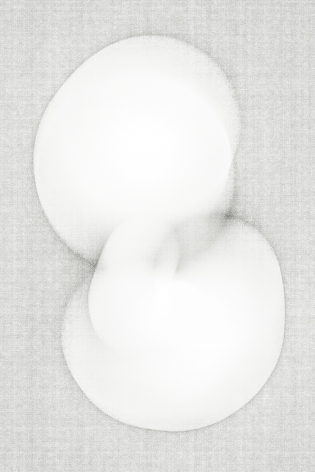 Luuk de Haan, big nothing 23, abstract photograph, white, unique, Sous Les Etoiles Gallery