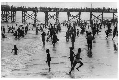 Sous Les Etoiles Gallery, The Pier from the Beach, Harvey Stein, Coney Island