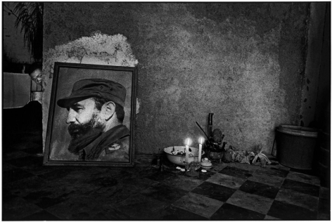 Ernesto Bazan, Cuba, Fidel Castro, Havana, 1995, Sous Les Etoiles Gallery, New York