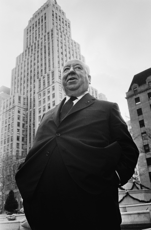 J, ean-Pierre LaffontAlfred Hitchcock at the Plaza Hotel in New York, December 14, 1969