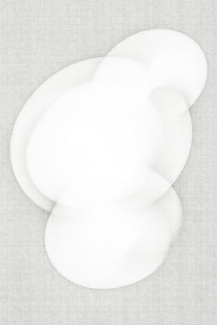 Luuk de Haan, big nothing 19, 2013, abstract photography, white, unique, Sous Les Etoiles Gallery, New York