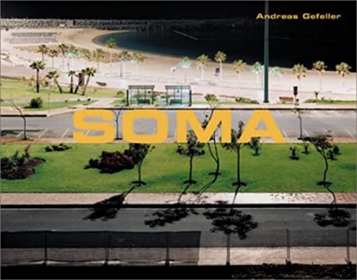 Andreas Gefeller SOMA book, yellow lettering, Gran Canaria background